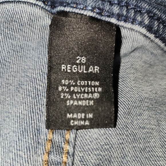 Lane Bryant Medium Wash Genius Fit Skinny Jeans Plus Size 28 - Picture 5 of 8